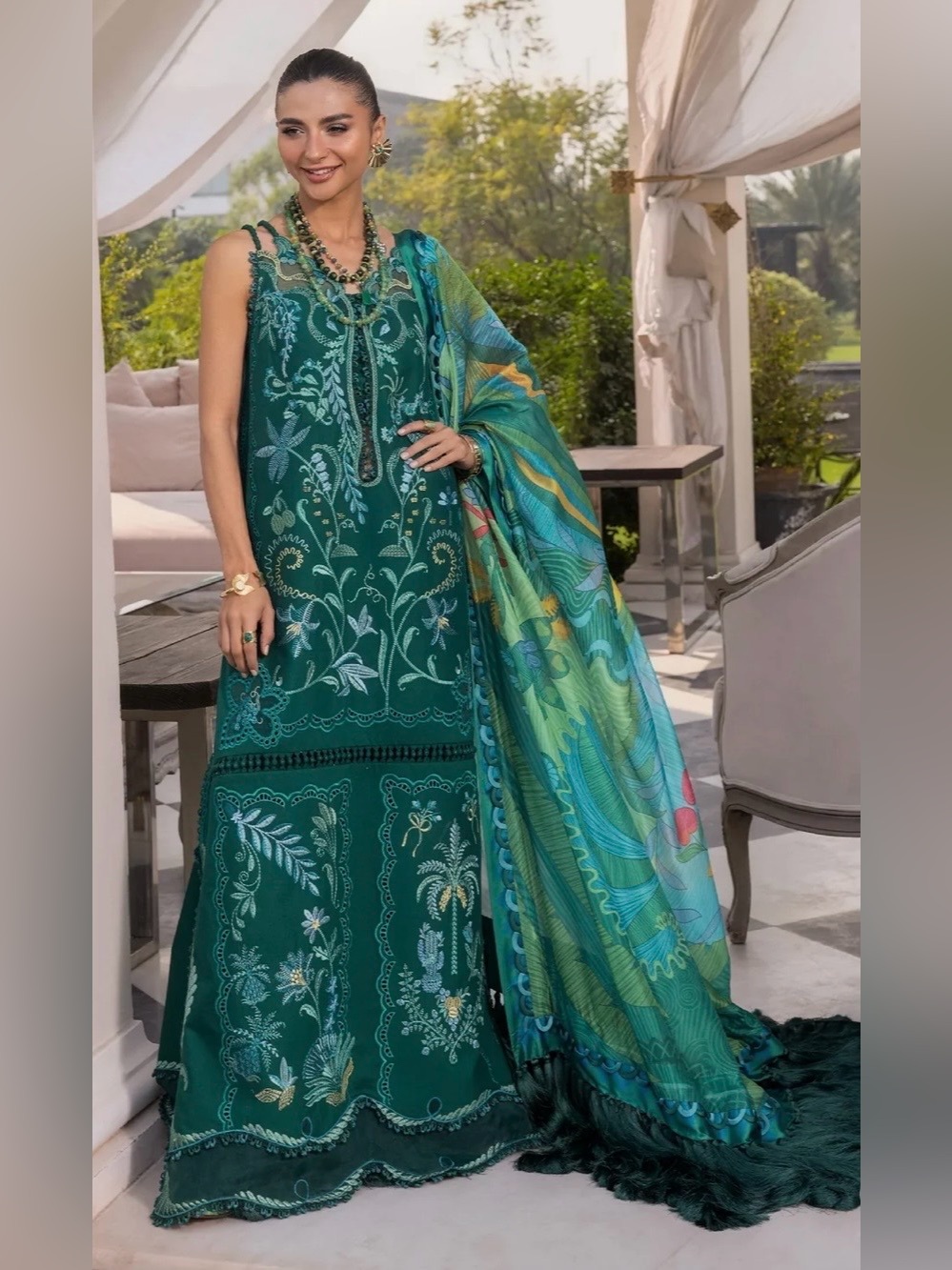 Flow by Crimson luxury lawn latest dress Indian Pakistani dress